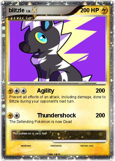 Pokemon blitzle