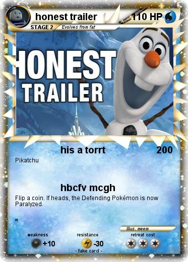 Pokemon honest trailer