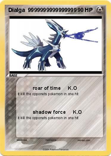 Pokemon Dialga  9999999999999999