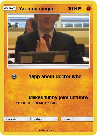 Pokemon Yapping ginger