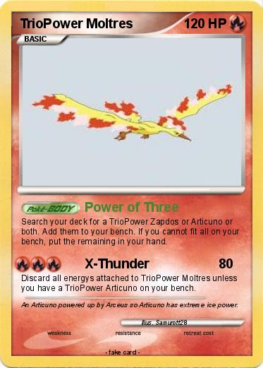 Pokemon TrioPower Moltres