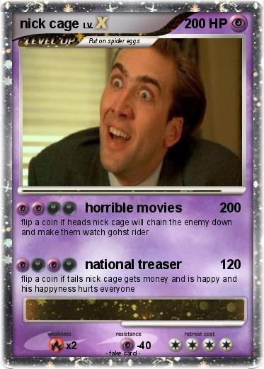Pokemon nick cage