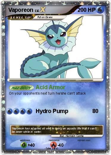 Pokemon Vaporeon