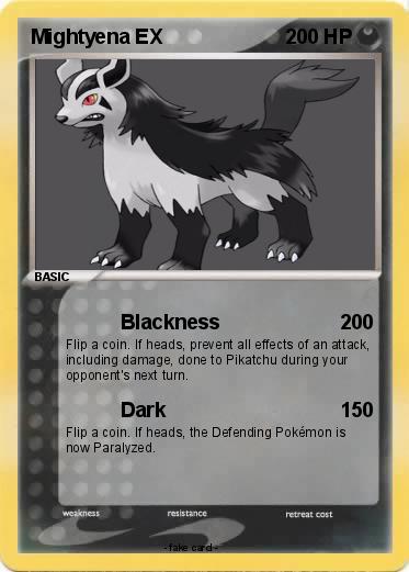 Pokemon Mightyena EX