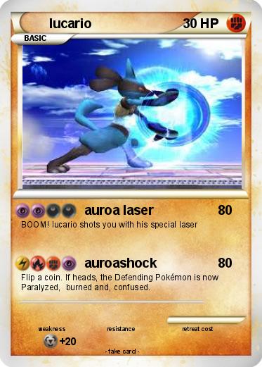 Pokemon lucario