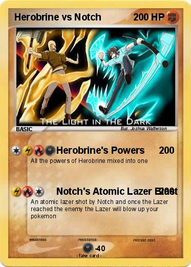 Pokemon Herobrine vs Notch