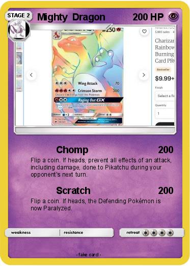 Pokemon Mighty  Dragon