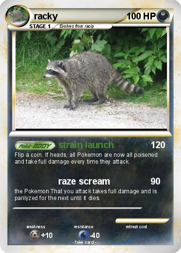 Pokemon racky