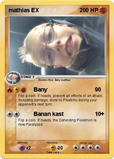 Pokemon mathias EX