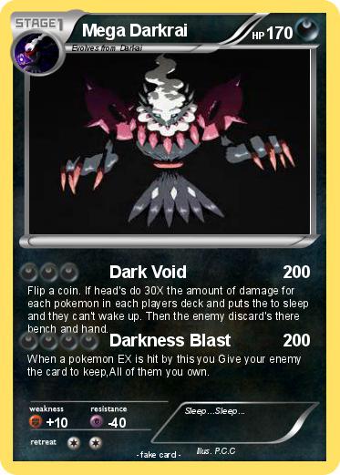Pokemon Mega Darkrai