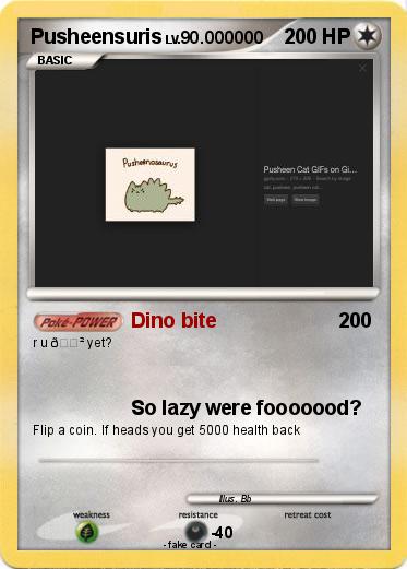 Pokemon Pusheensuris