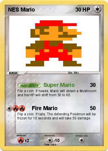 Pokemon NES Mario