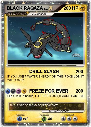 Pokemon BLACK RAQAZA