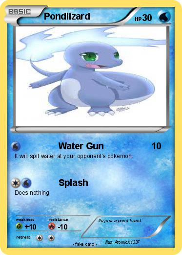 Pokemon Pondlizard