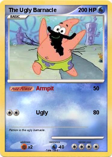 Pokemon The Ugly Barnacle