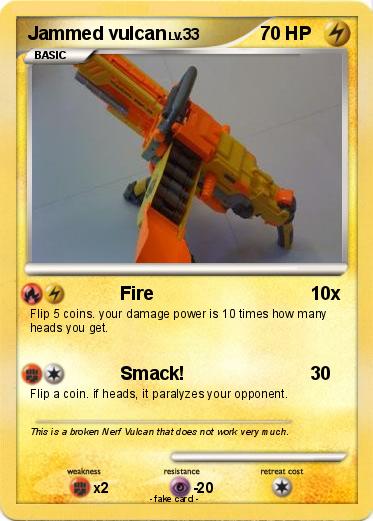 Pokemon Jammed vulcan
