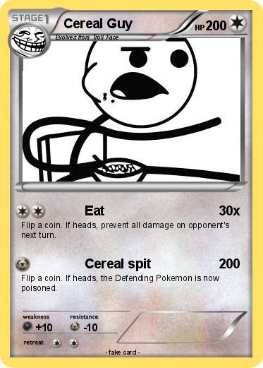 Pokemon Cereal Guy