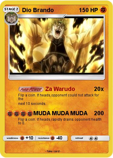 Pokemon Dio Brando