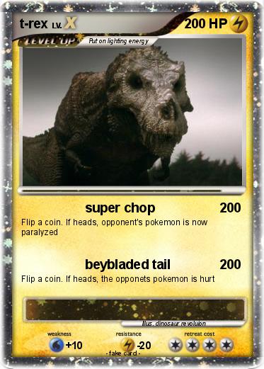 Pokemon t-rex