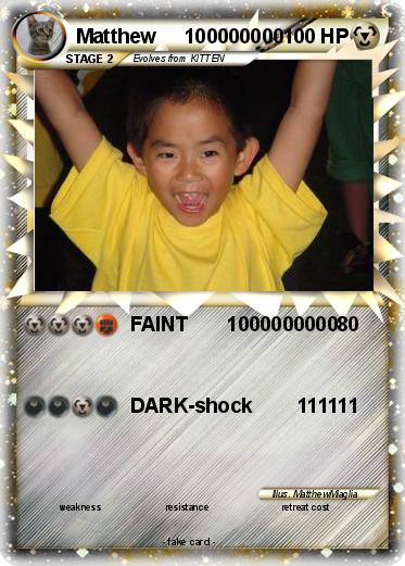 Pokemon Matthew     100000000