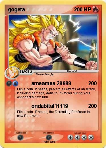 Pokemon gogeta