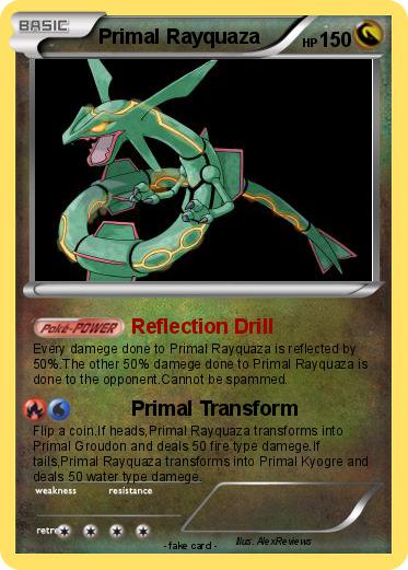 Pokemon Primal Rayquaza
