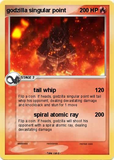 Pokemon godzilla singular point