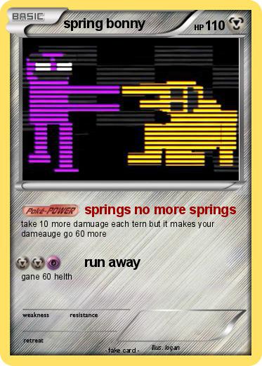 Pokemon spring bonny