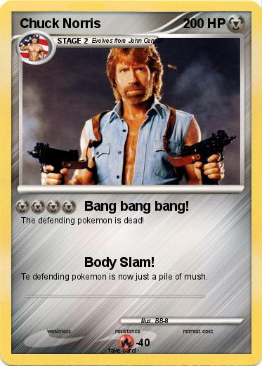 Pokemon Chuck Norris