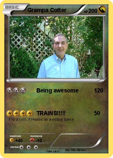 Pokemon Grampa Cotter