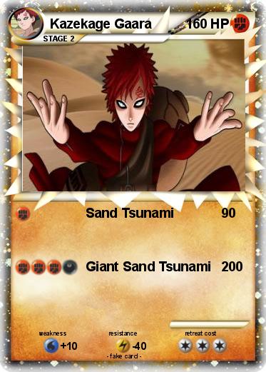 Pokemon Kazekage Gaara