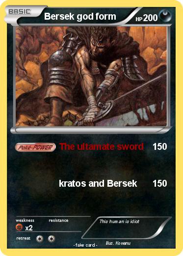 Pokemon Bersek god form