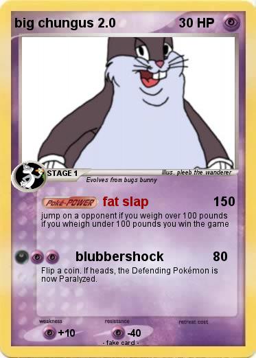 Pokemon big chungus 2.0