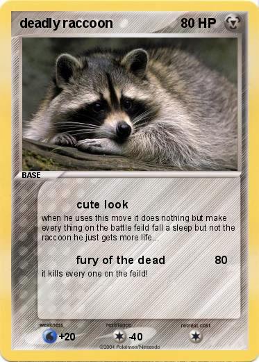 Pokemon deadly raccoon