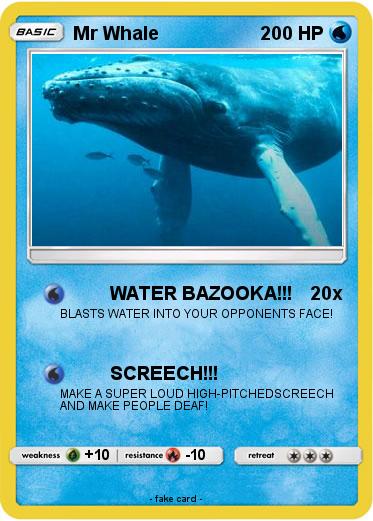 Pokemon Mr Whale