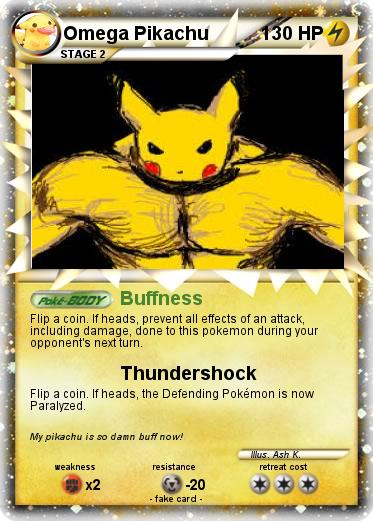 Pokemon Omega Pikachu