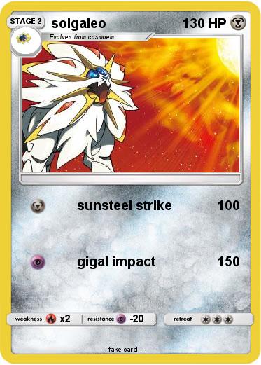 Pokemon solgaleo