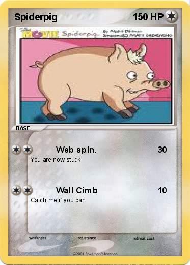 Pokemon Spiderpig