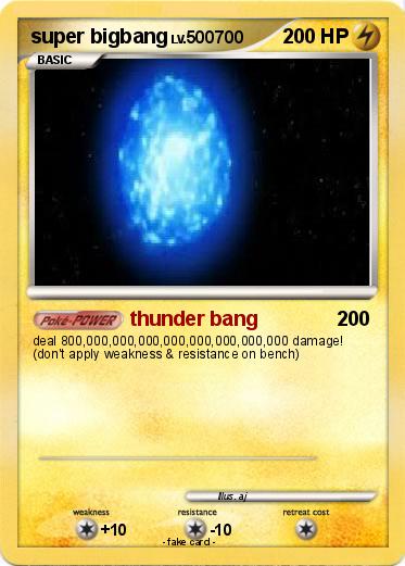 Pokemon super bigbang