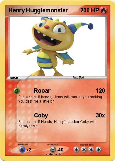 Pokemon Henry Hugglemonster