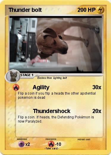 Pokemon Thunder bolt