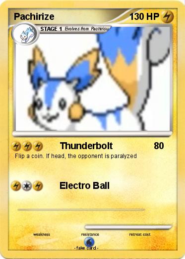 Pokemon Pachirize