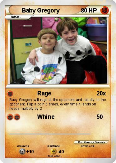 Pokemon Baby Gregory