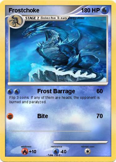 Pokemon Frostchoke