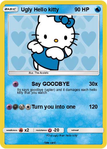 Pokemon Ugly Hello kitty