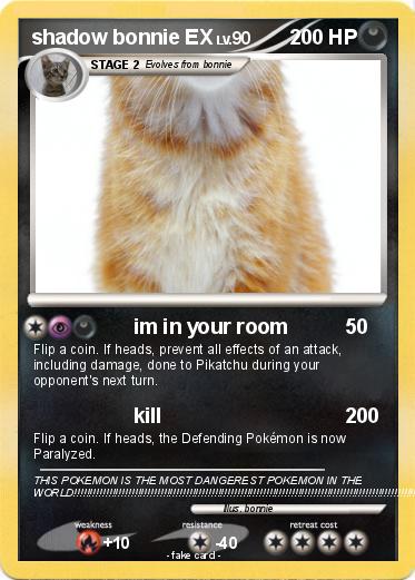 Pokemon shadow bonnie EX