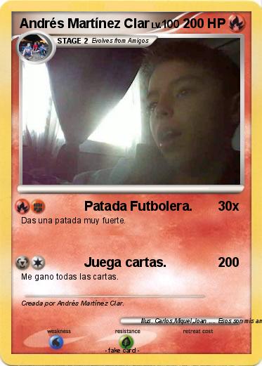 Pokemon Andrés Martínez Clar