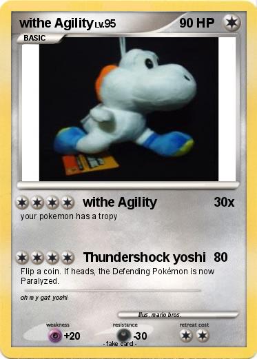 Pokemon withe Agility