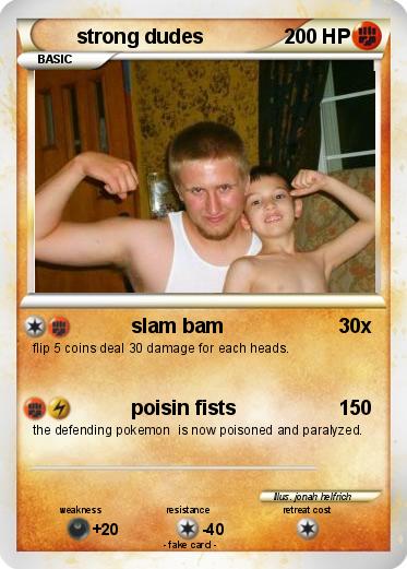 Pokemon strong dudes