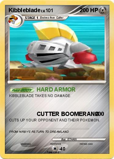 Pokemon Kibbleblade